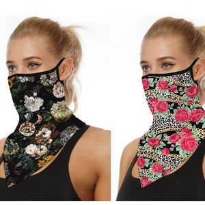 2 Pack Face Covering  Neck Gaiter Face Mask